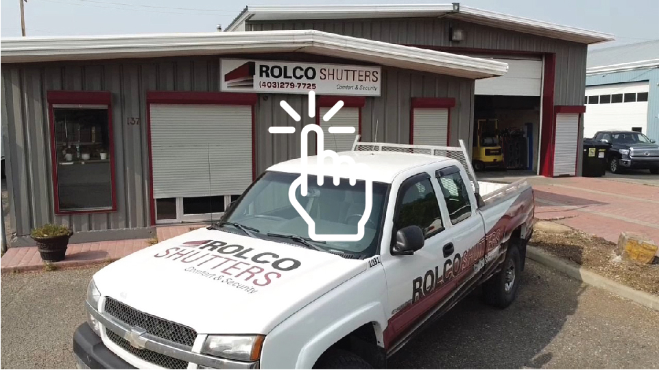 Rolco Security Shutters Office Front